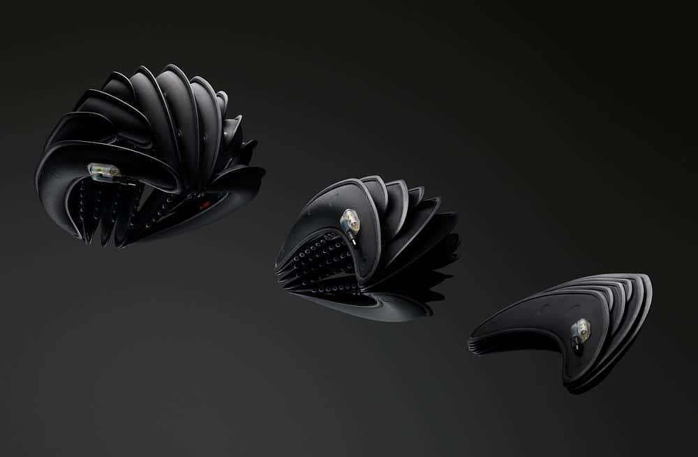 Ventete introduces air powered micro collapsible helmet technology