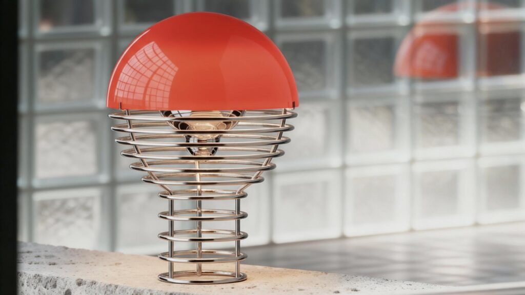 FRAME debuts an AI-crafted film for Verpan’s Wire Portable Lamp