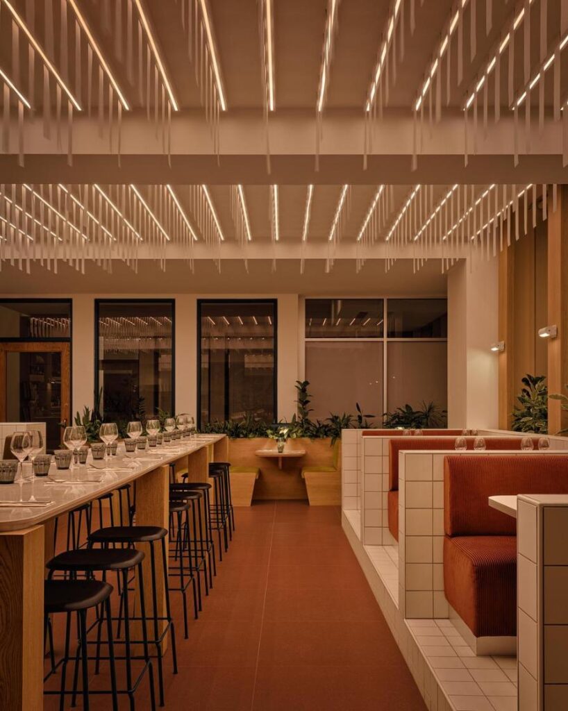 Hybrid bistro and café reinterpret corporate interior design -
