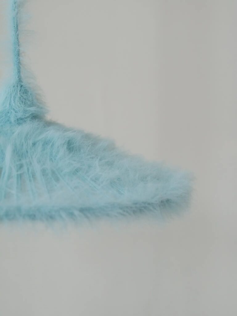 Nelly Bellegarde turns napalosa_ knitwear practice into Furry Lamps -
