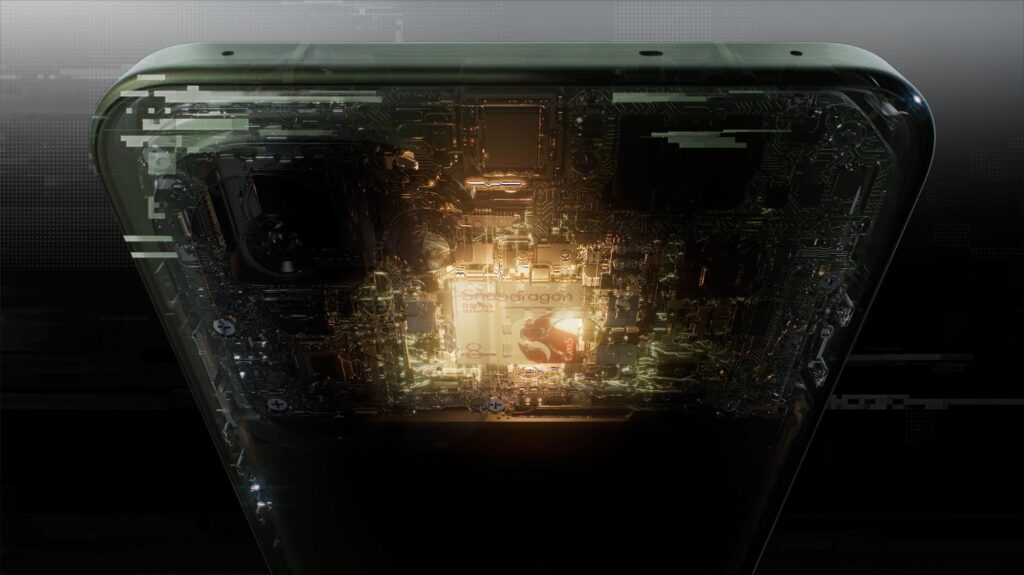 Render showing metallic edge reflections and shadow gradients