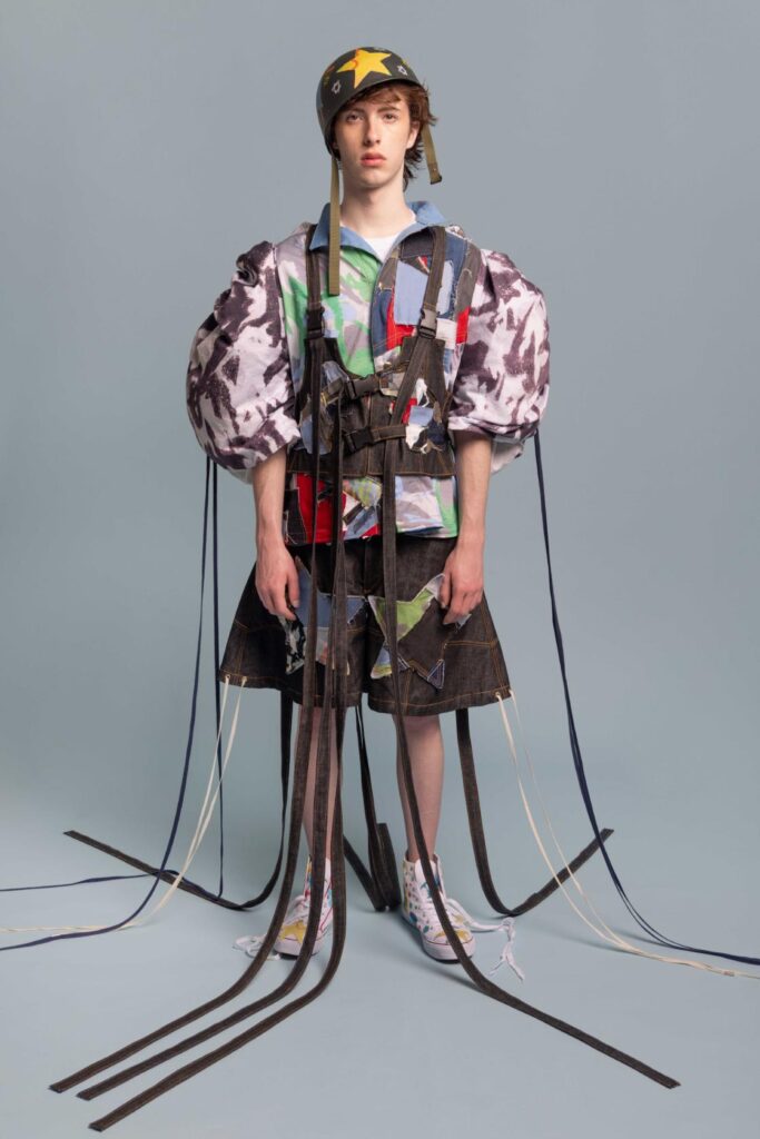 Isaac Yu reflects memory and militarism through streetwear collection -
