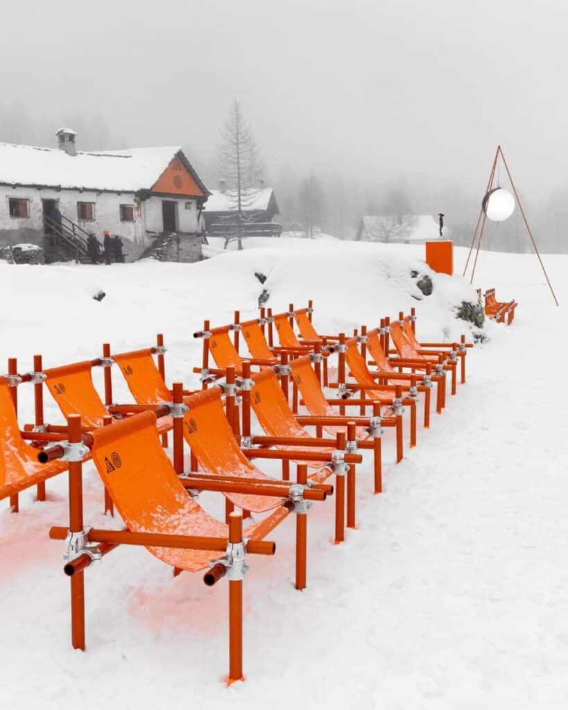 Amsterdam Berlin designs adaptive seating system for Nike ACG activation -