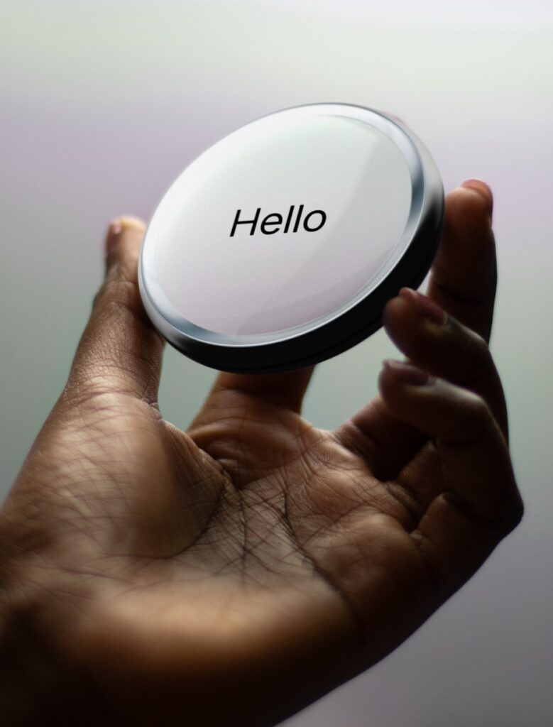 Pond handheld device used to select a growth area