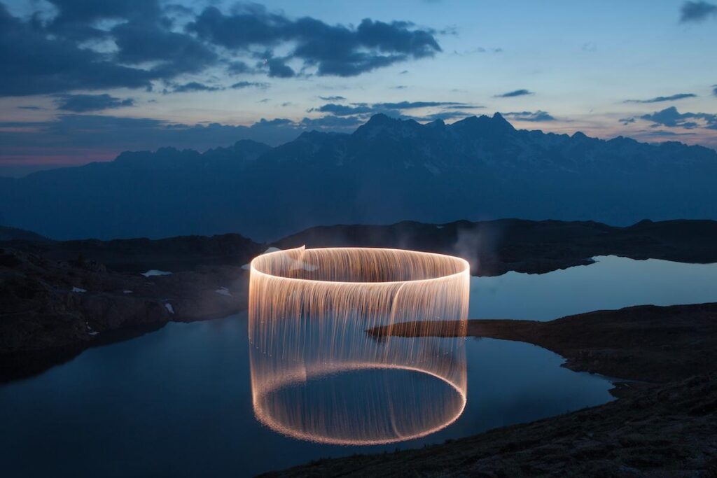 Jadikan presents aerial firework dreams photography series