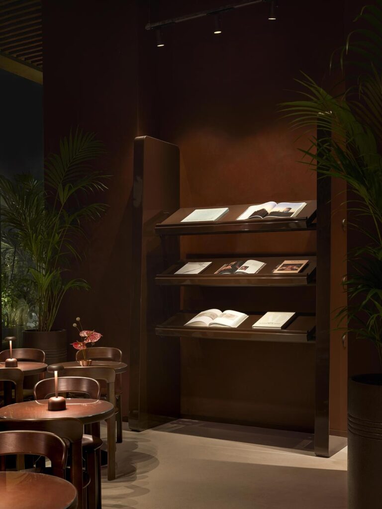 URBANJOBS structures ORIGAMI bakery through a layered spatial system -