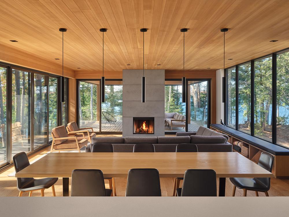 Long Lake Cottage rethinks off grid living by Dubbeldam Architecture Design -