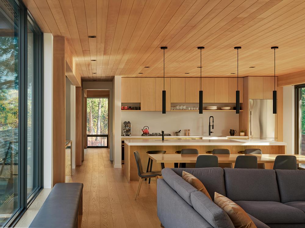 Long Lake Cottage rethinks off grid living by Dubbeldam Architecture Design -