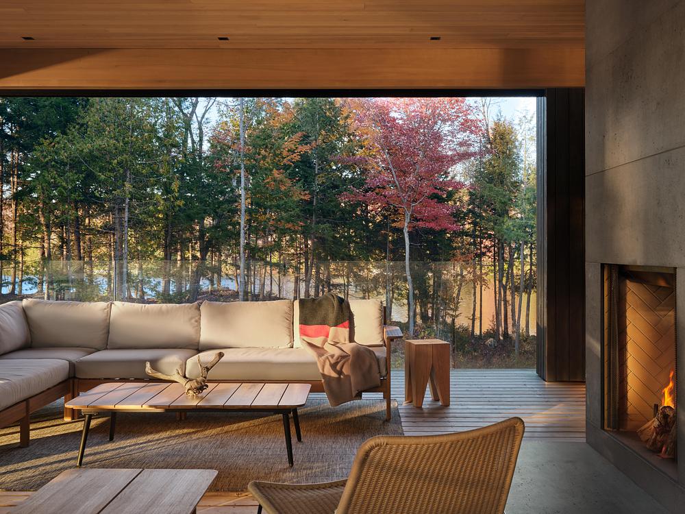 Long Lake Cottage rethinks off grid living by Dubbeldam Architecture Design -