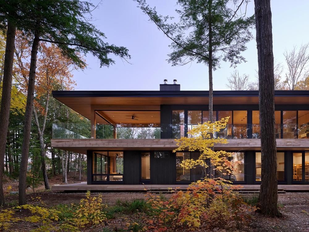 Long Lake Cottage rethinks off grid living by Dubbeldam Architecture Design -