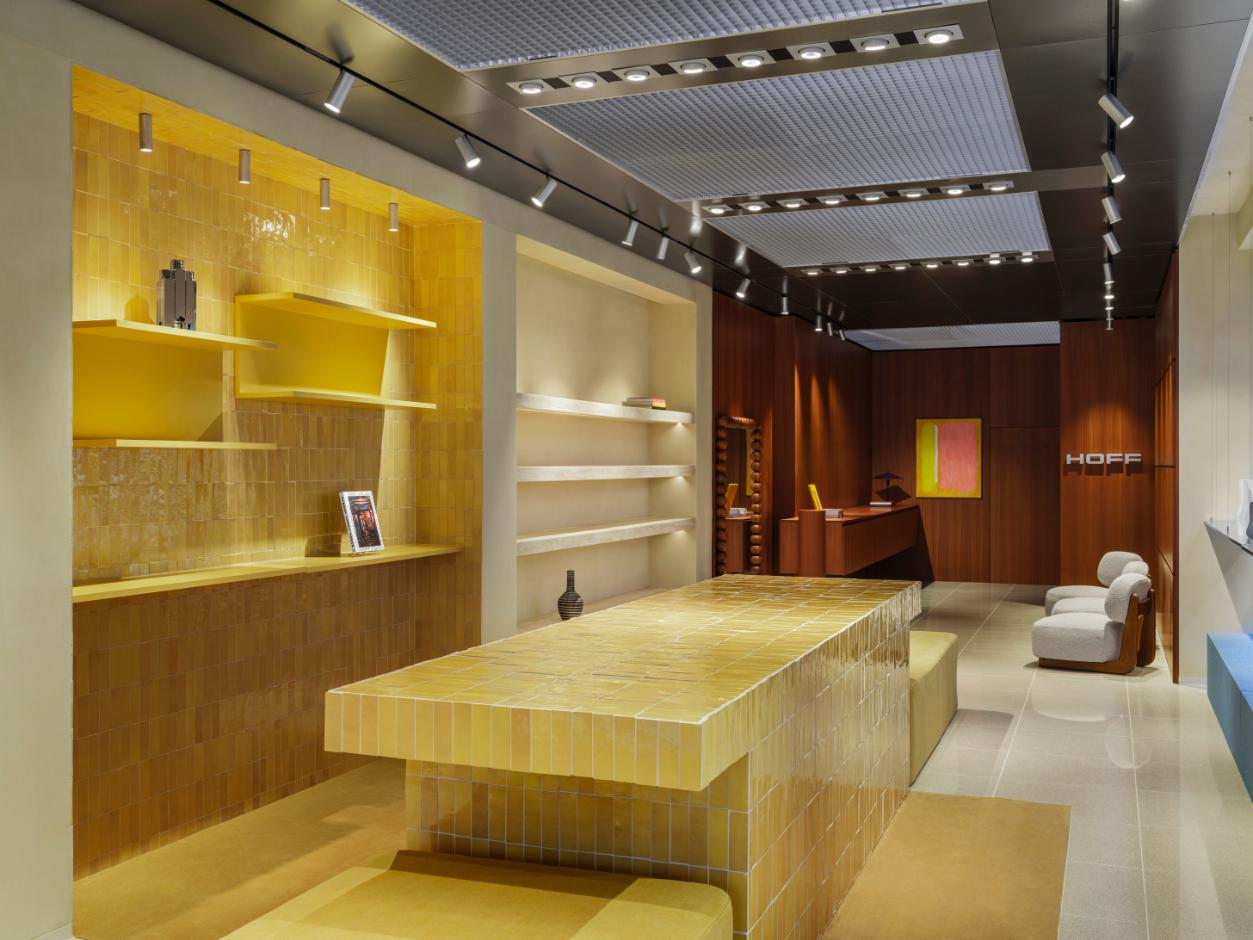 HOFF London flagship sneaker store by El Departamento