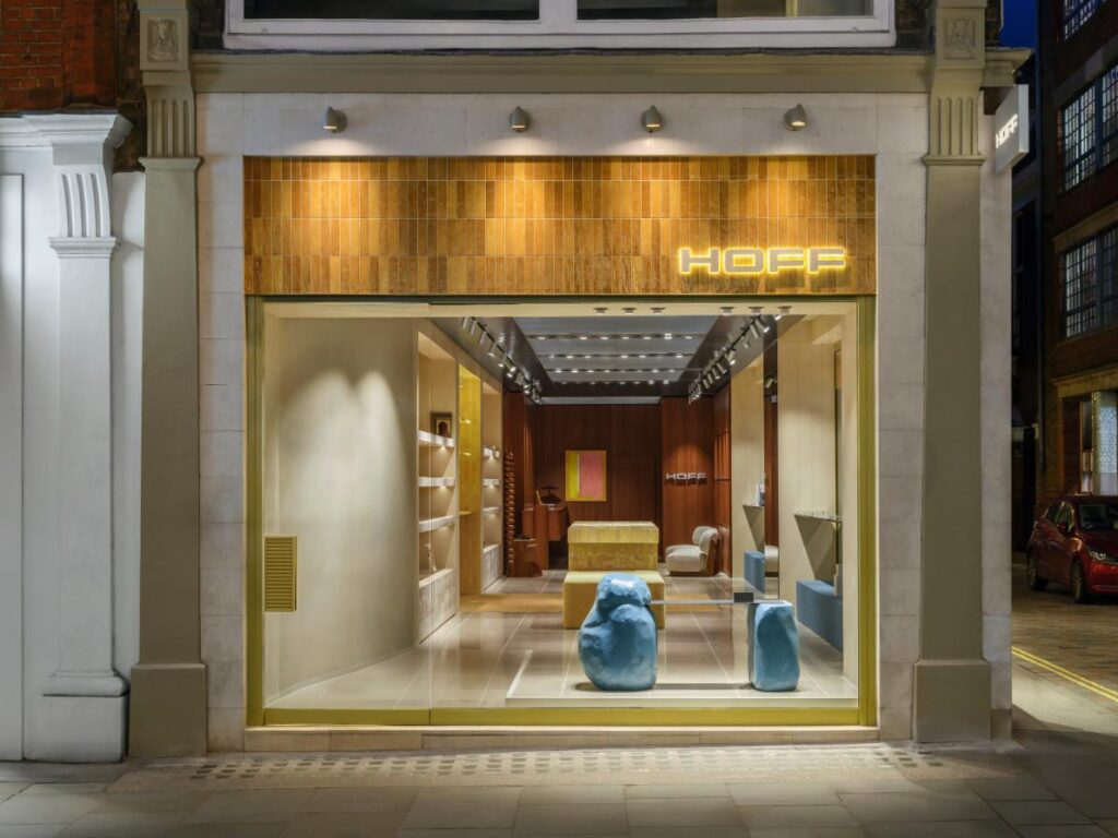 El Departamento designs HOFF London flagship sneaker store -