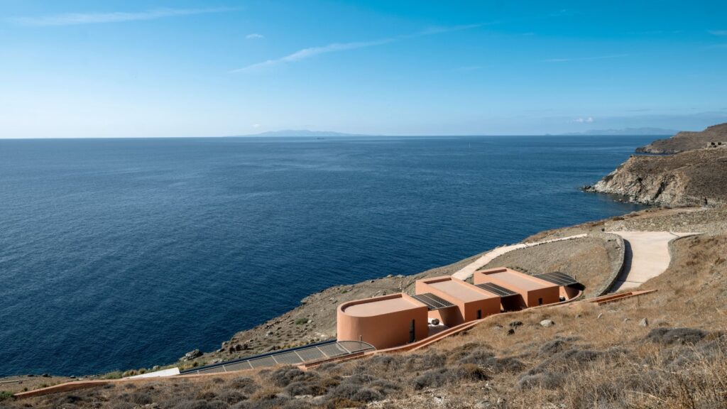 Ateno Architecture Studio designs Olen Resort as a terraced retreat on Syros -