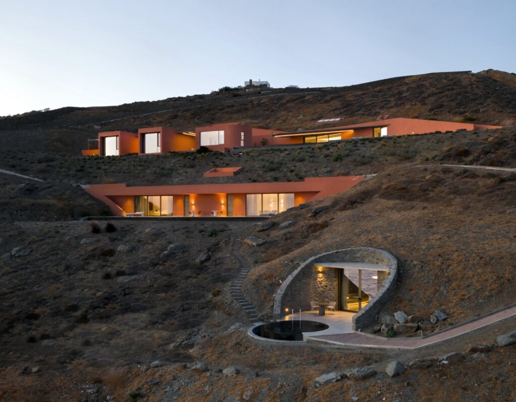 Ateno Architecture Studio designs Olen Resort as a terraced retreat on Syros -