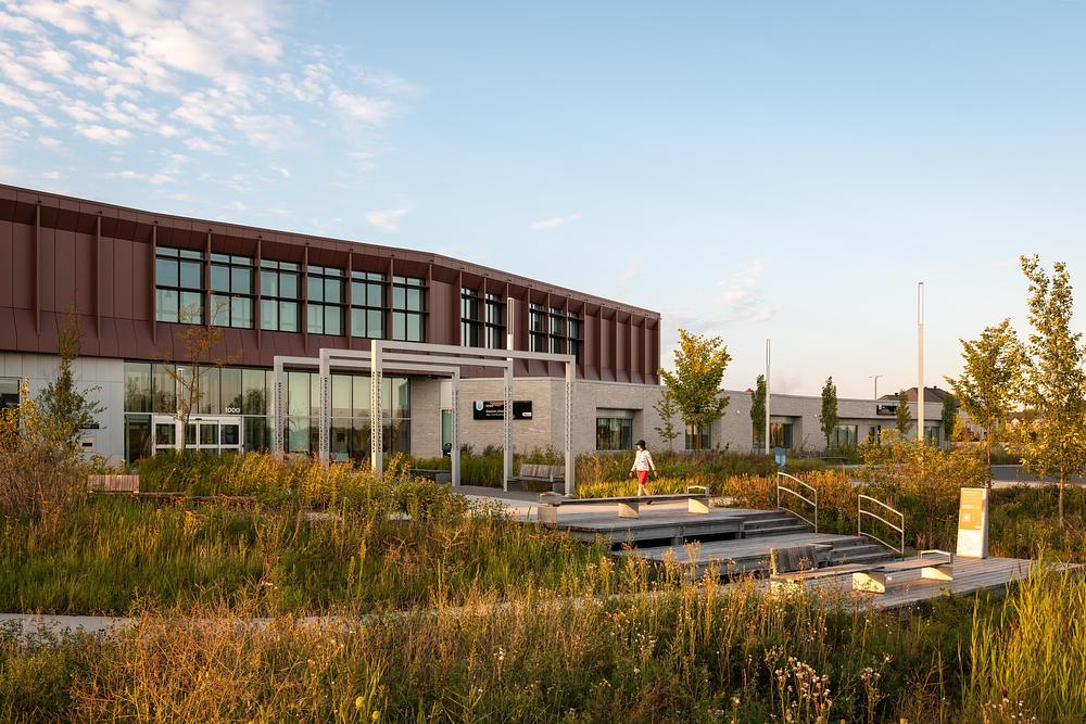 Projet Paysage transforms industrial land into civic landscape in Laval -