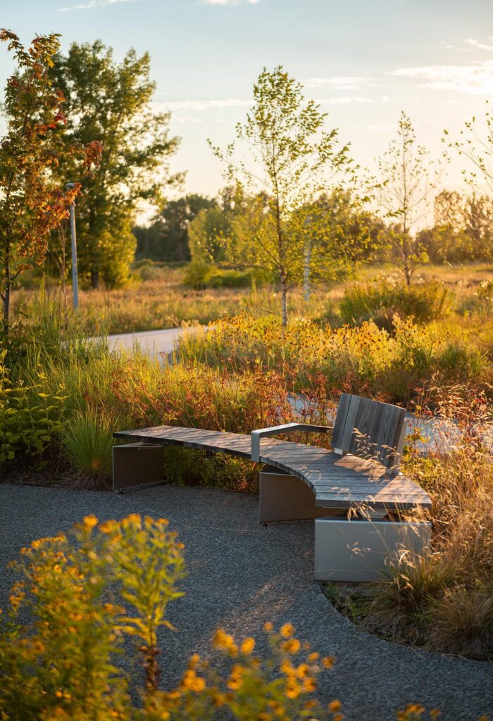 Projet Paysage transforms industrial land into civic landscape in Laval ...