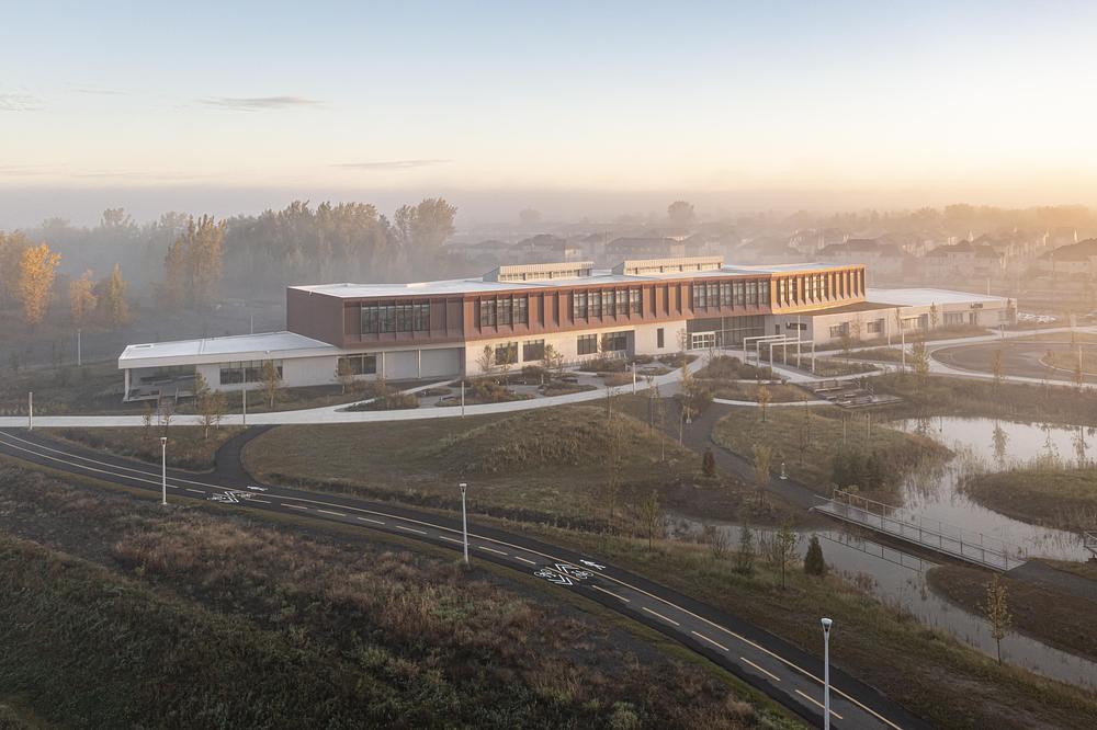 Projet Paysage transforms industrial land into civic landscape in Laval -