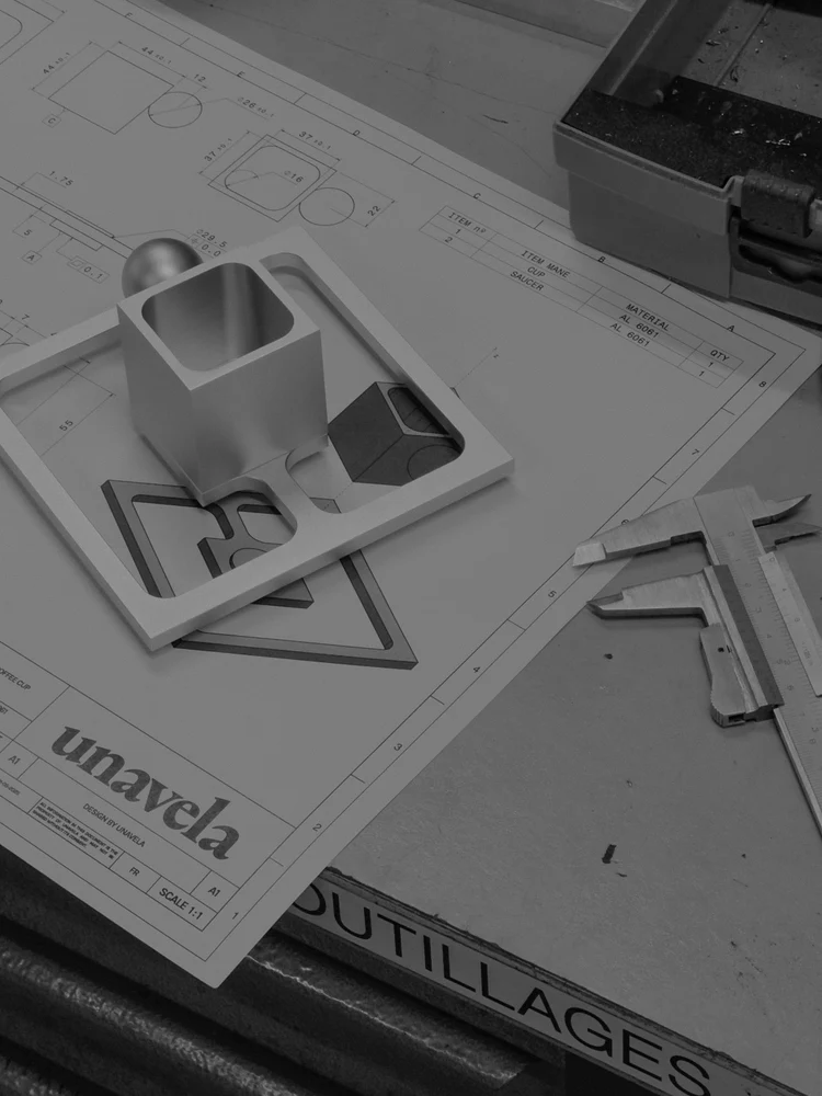 Unavela applies aerospace precision to espresso design -