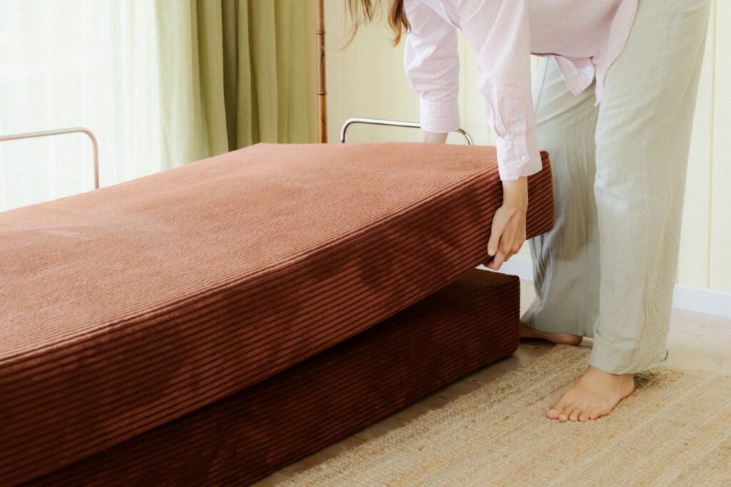 TEDDY Sofa by OMHU rethinks sofa bed for everyday living -