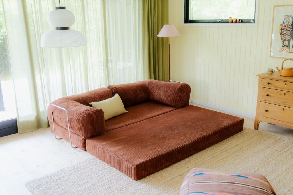 TEDDY Sofa by OMHU rethinks sofa bed for everyday living -