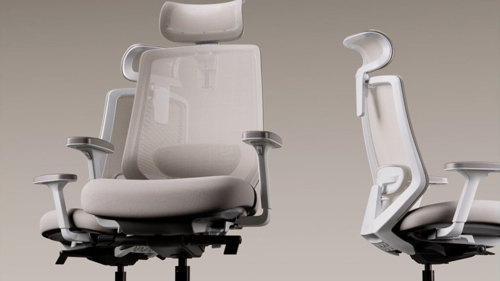 Changhoon Nam develops a CGI film for Branch Ergonomic Chair Pro -