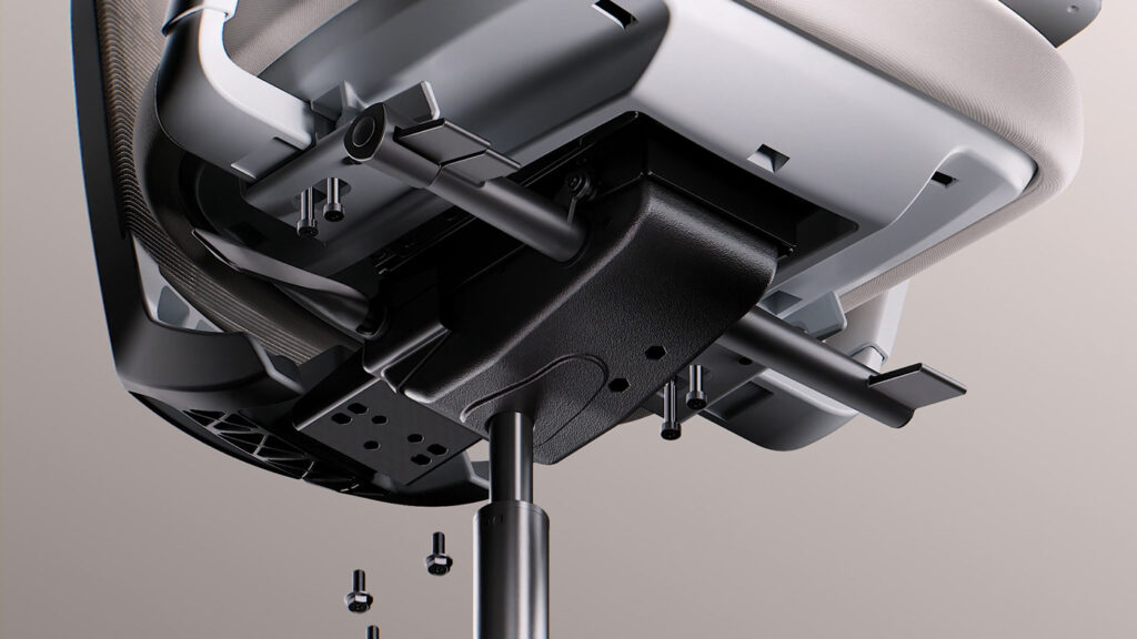 Changhoon Nam develops a CGI film for Branch Ergonomic Chair Pro -