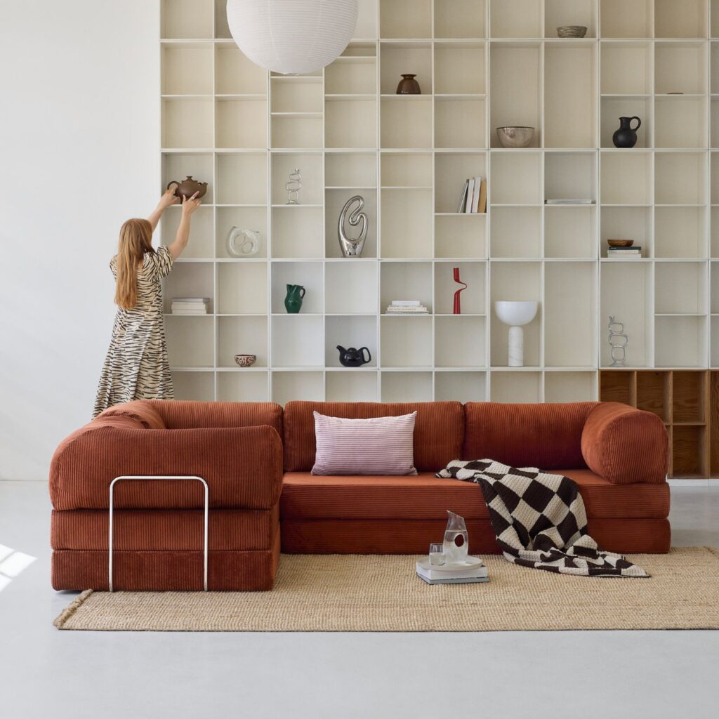 TEDDY Sofa by OMHU rethinks sofa bed for everyday living -