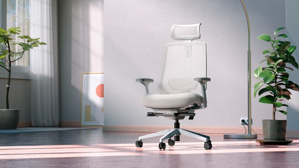 Changhoon Nam develops a CGI film for Branch Ergonomic Chair Pro