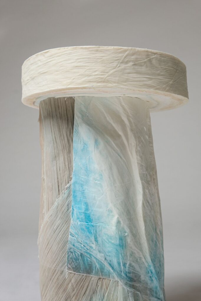 ISSEY MIYAKE presents 'The Paper Log: Shell and Core' installation in Milan -