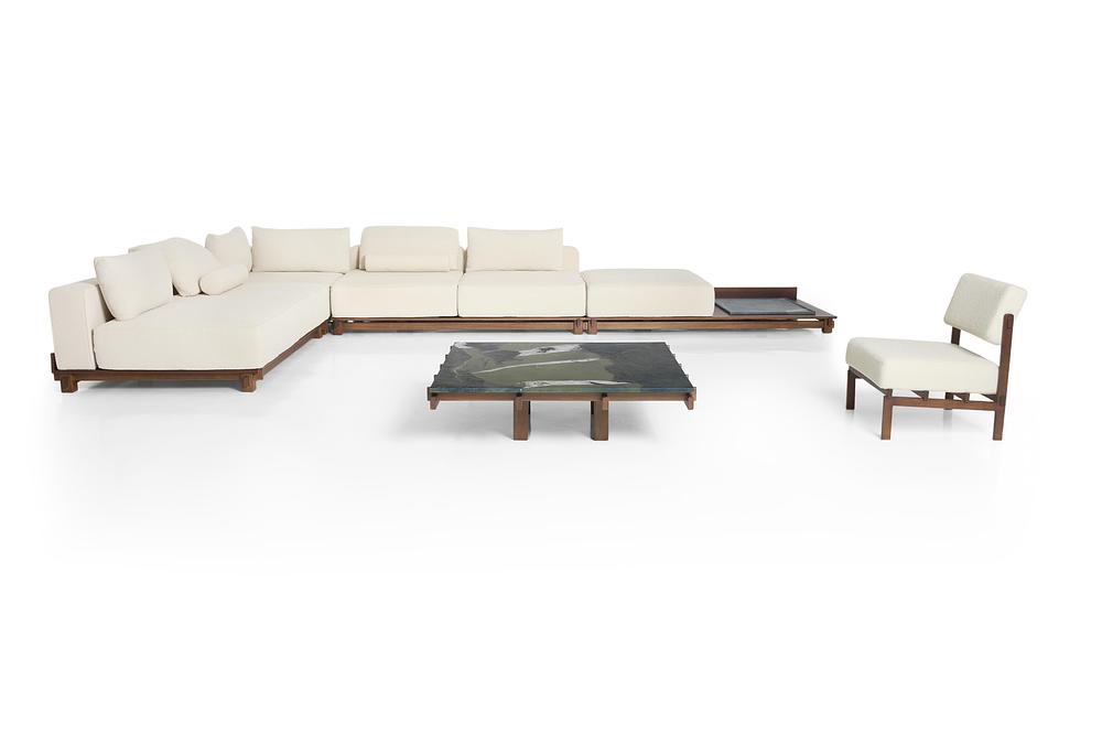 Triptyque and Breton turn structures into furniture with Assemblage Collection -