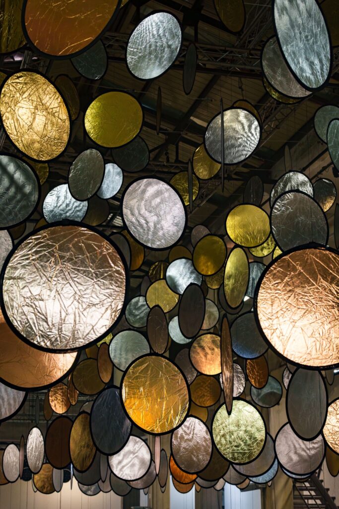 HALOS by SpY shapes light through kinetic installation in Florence -