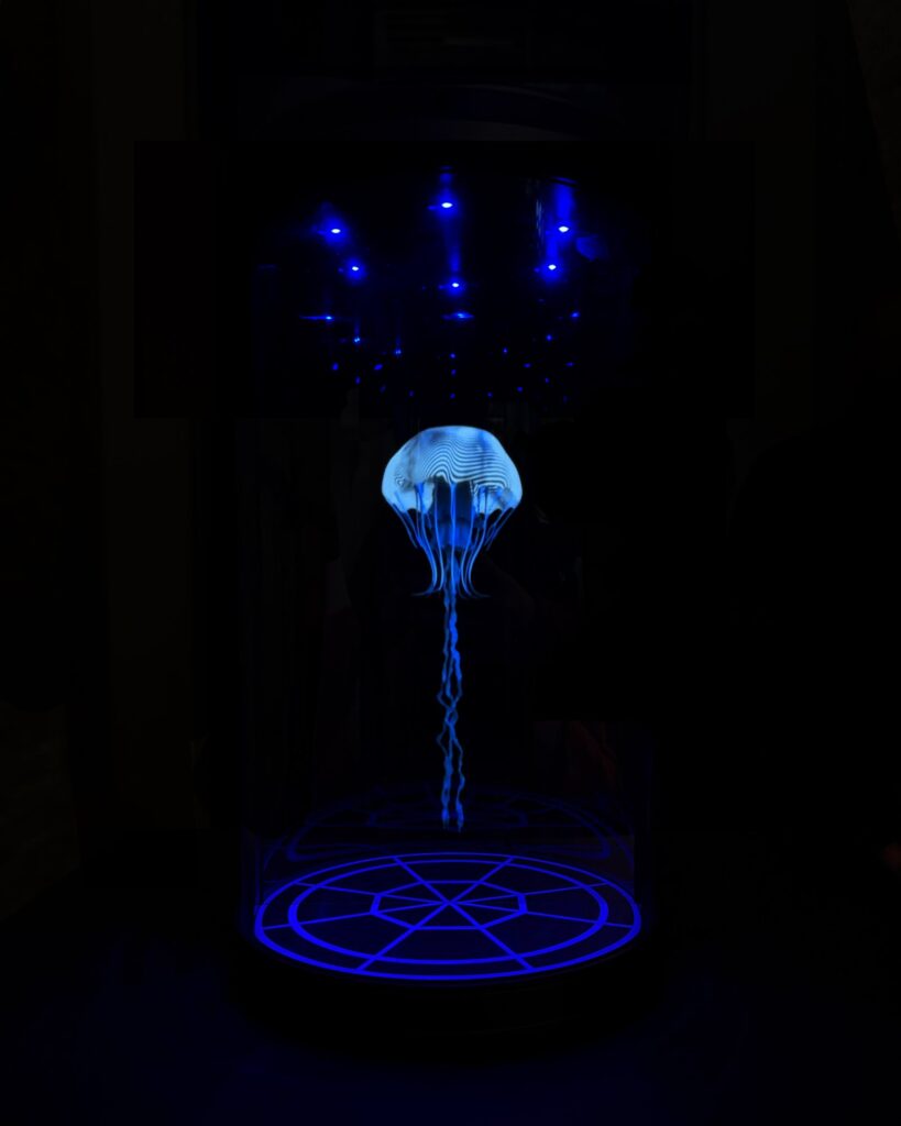 Andrea Crespi brings a holographic marine artwork to Venice -