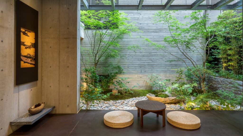 Genji Ukifune Garden with engawa