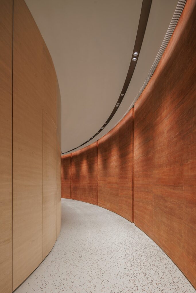 Wutopia Lab shapes underground gallery as root system -