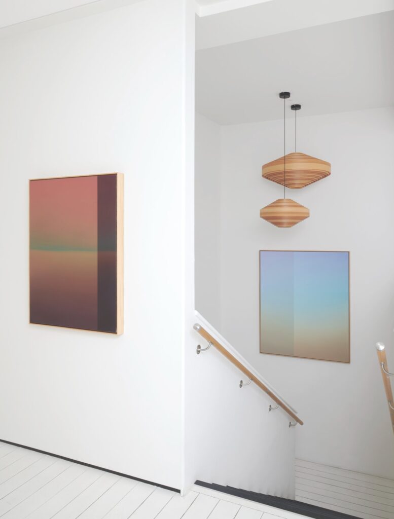 Theo Pinto turns light into atmosphere at Cadogan Gallery -