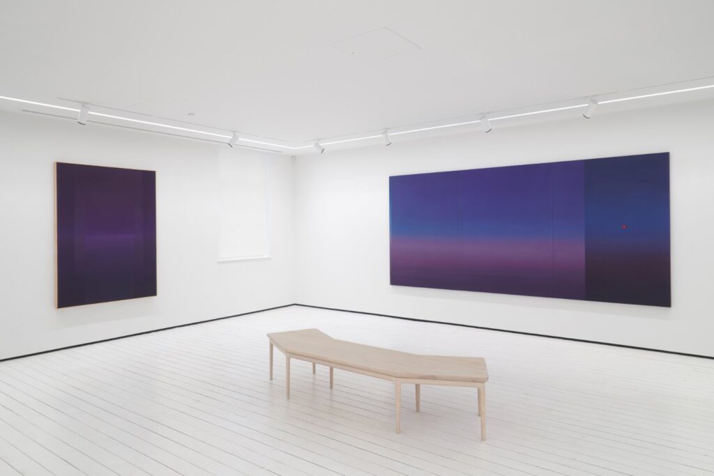 Theo Pinto turns light into atmosphere at Cadogan Gallery