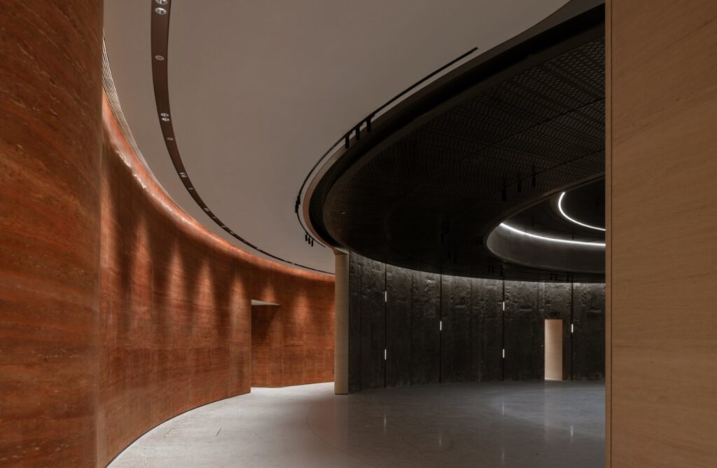 Wutopia Lab shapes underground gallery as root system -