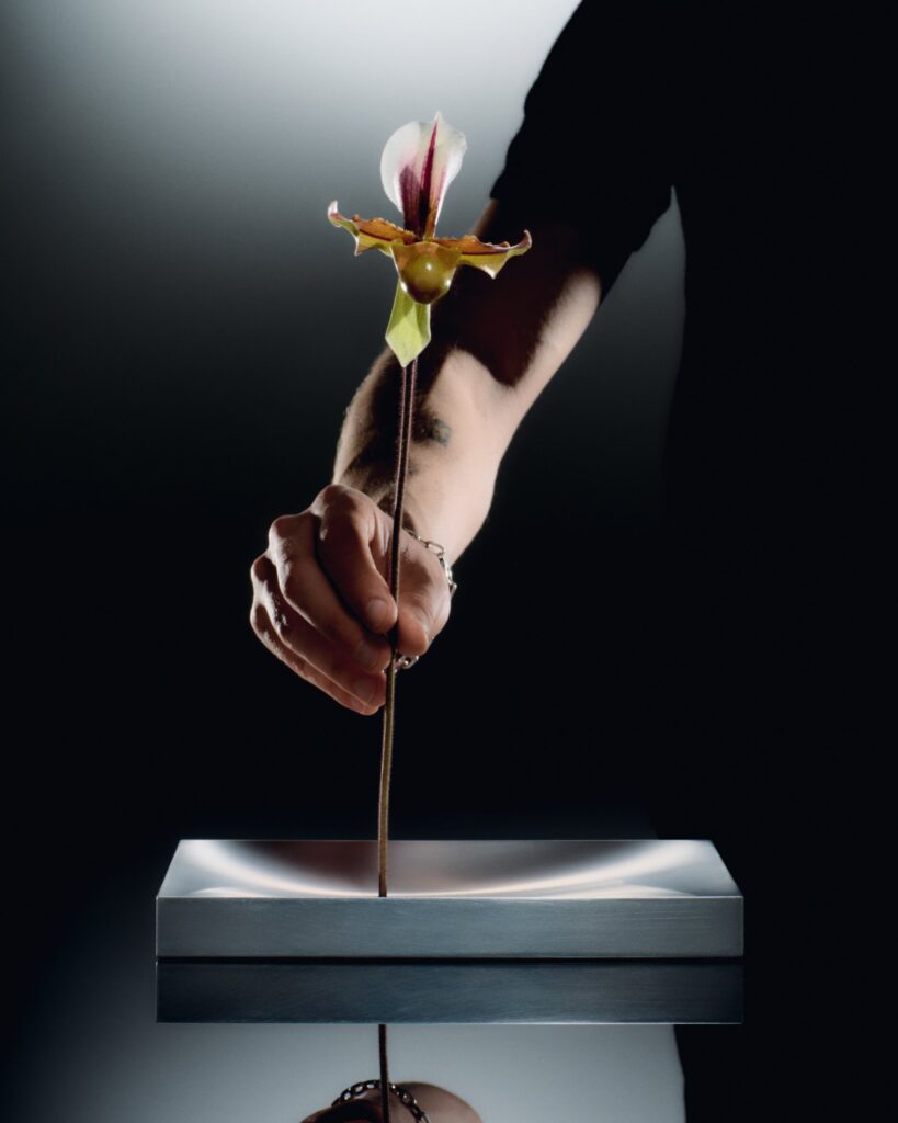 Luis Frey designs Khora Vase to display a single flower -