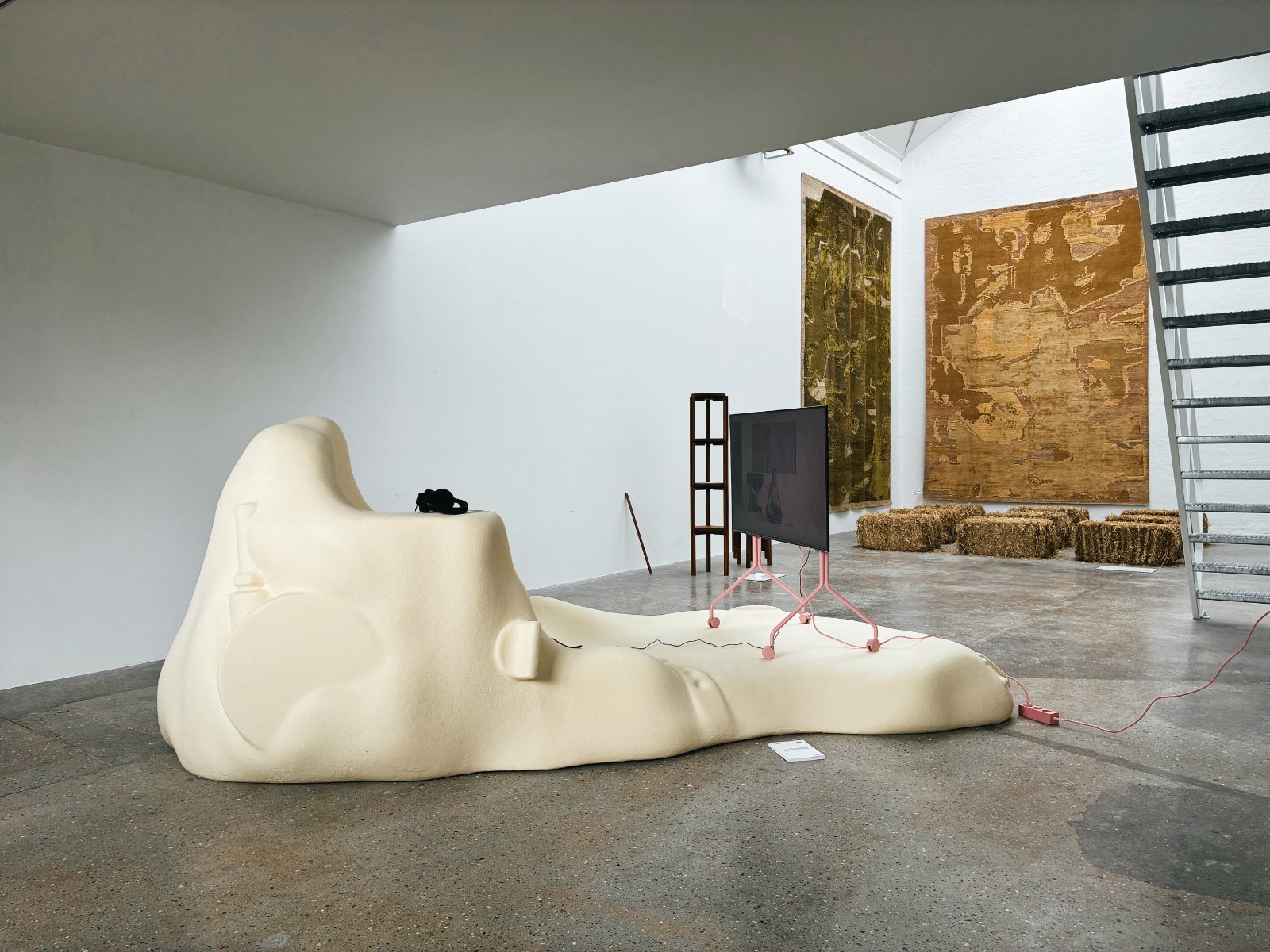 Pedestal presents contemplative screen installation in Copenhagen