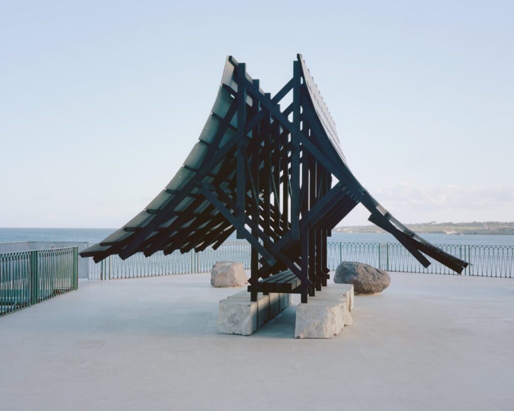 Leopold Banchini imagines prehistoric shelter in Sicily -