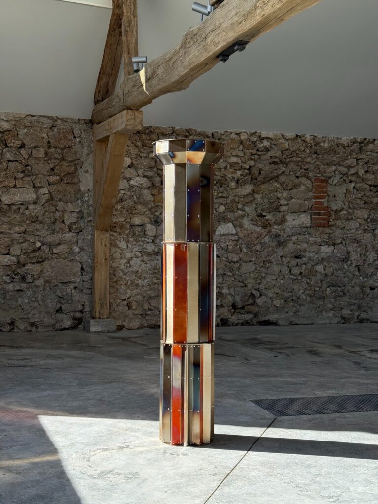Theo Galliakis reimagines Greek columns in Golden Ruins collection -