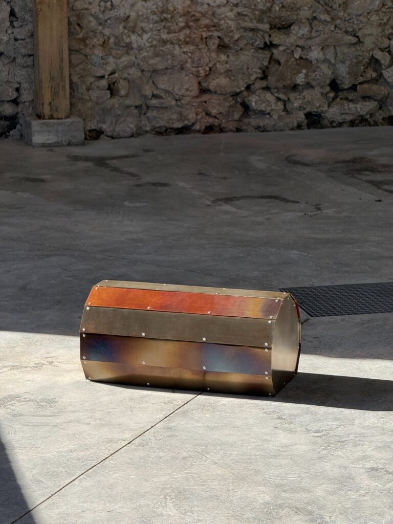 Theo Galliakis reimagines Greek columns in Golden Ruins collection -
