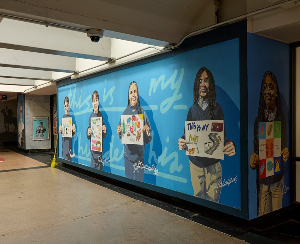 Interview with Patrick Vale on the Philadelphia vibrant mural shaped by young artists -
