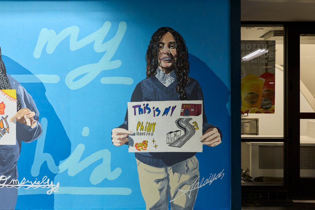 Interview with Patrick Vale on the Philadelphia vibrant mural shaped by young artists -