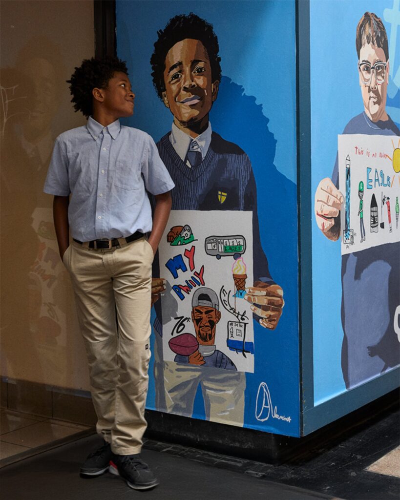 Interview with Patrick Vale on the Philadelphia vibrant mural shaped by young artists -