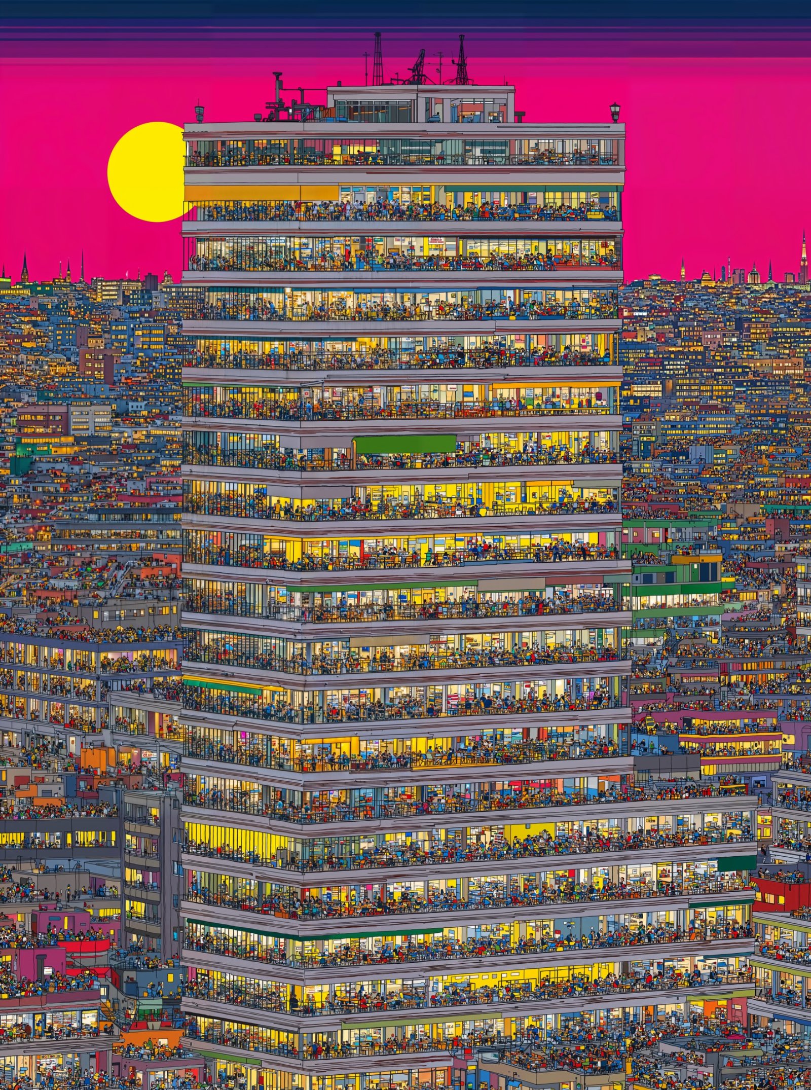 Richard Nadler builds intricate digital worlds between memory and machine