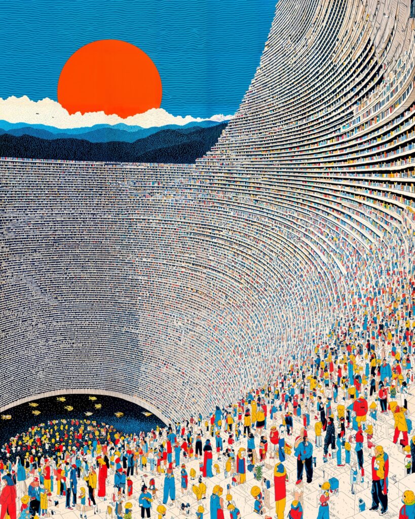 Richard Nadler builds intricate digital worlds between memory and machine -