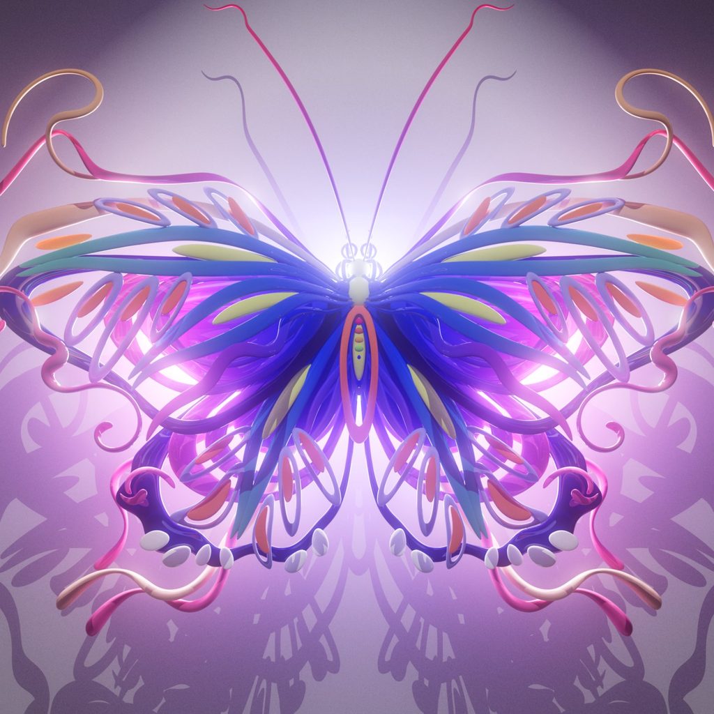 Clara Bacou fills Outernet London with monumental digital sculptures -