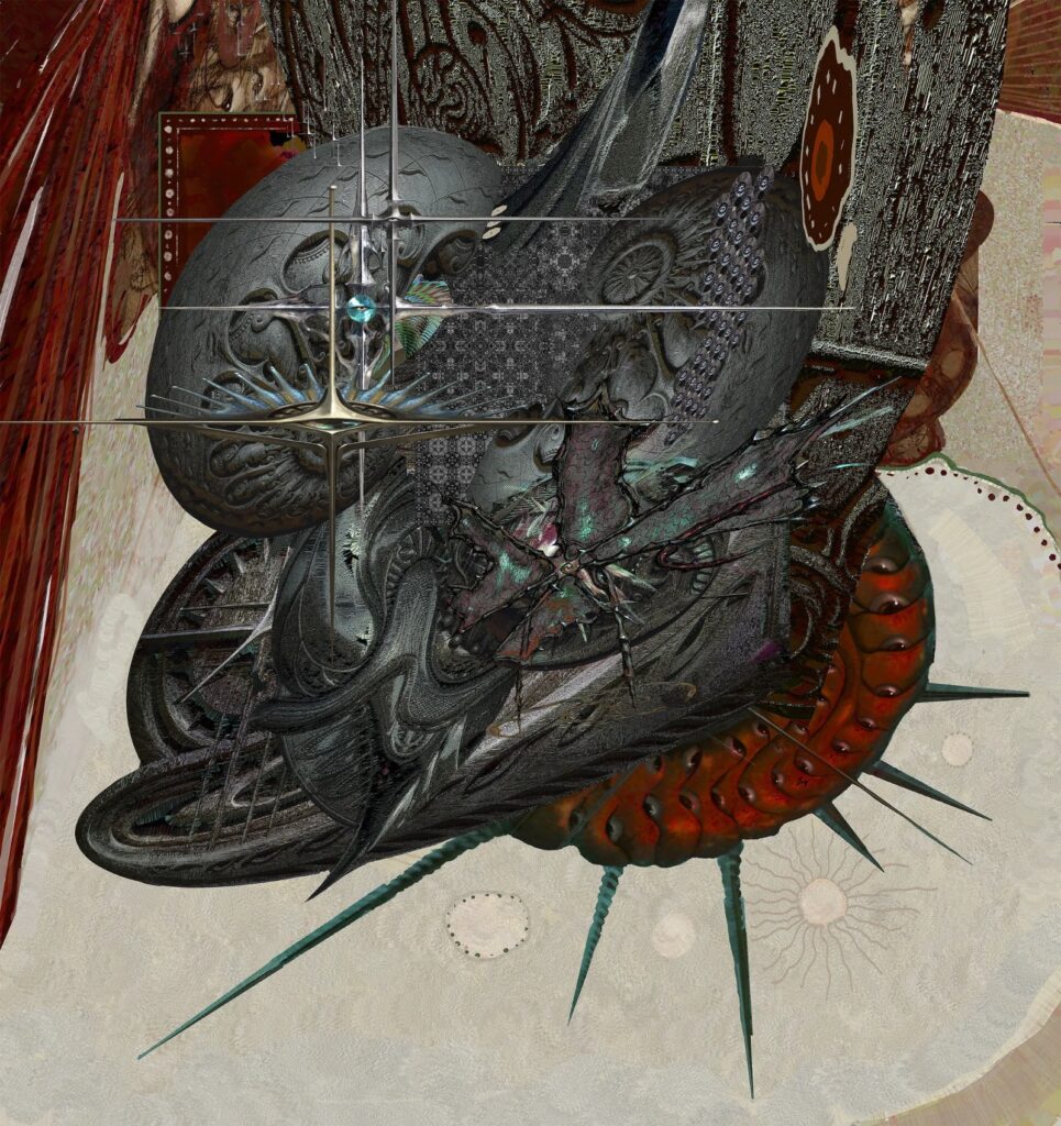 Jesperish builds symbolic digital worlds of the ancient future -