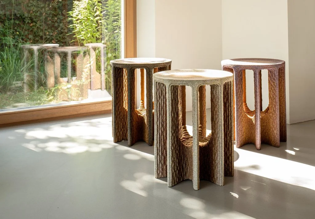 Tilla Goldberg and Ippolito Fleitz Group design AEVA a 3D printed side table 1